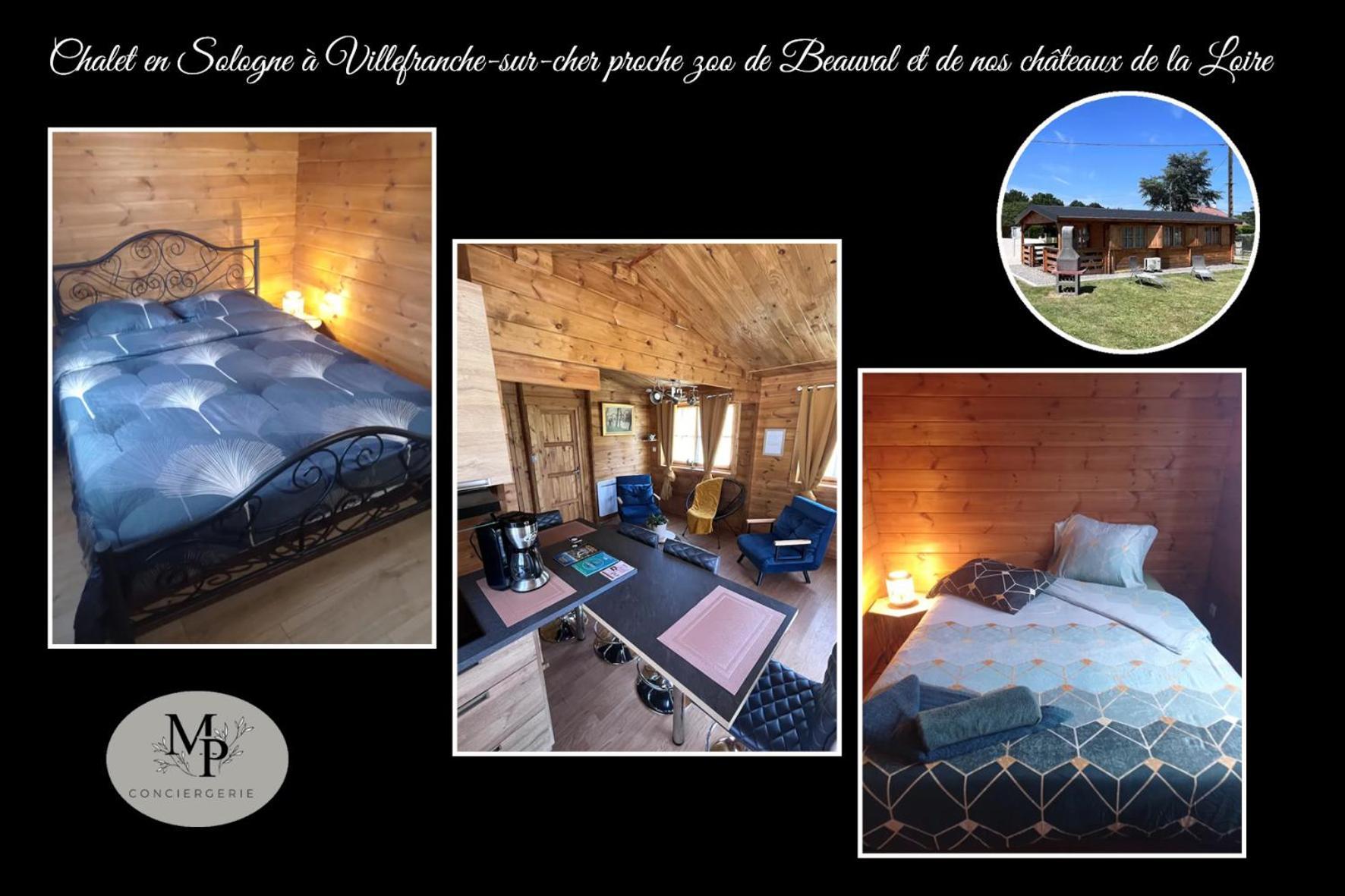 Chalet En Sologne A Villefranche Sur Cher Zewnętrze zdjęcie